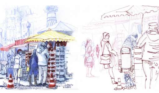 Urban Sketching – Menschen in der Stadt