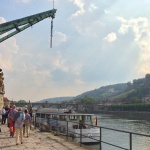 Sommerakademie Würzburg, Fotokurse, Fotoworkshops, Malreisen, Malkurse, draußen, Stadt, Hafen, Sonne